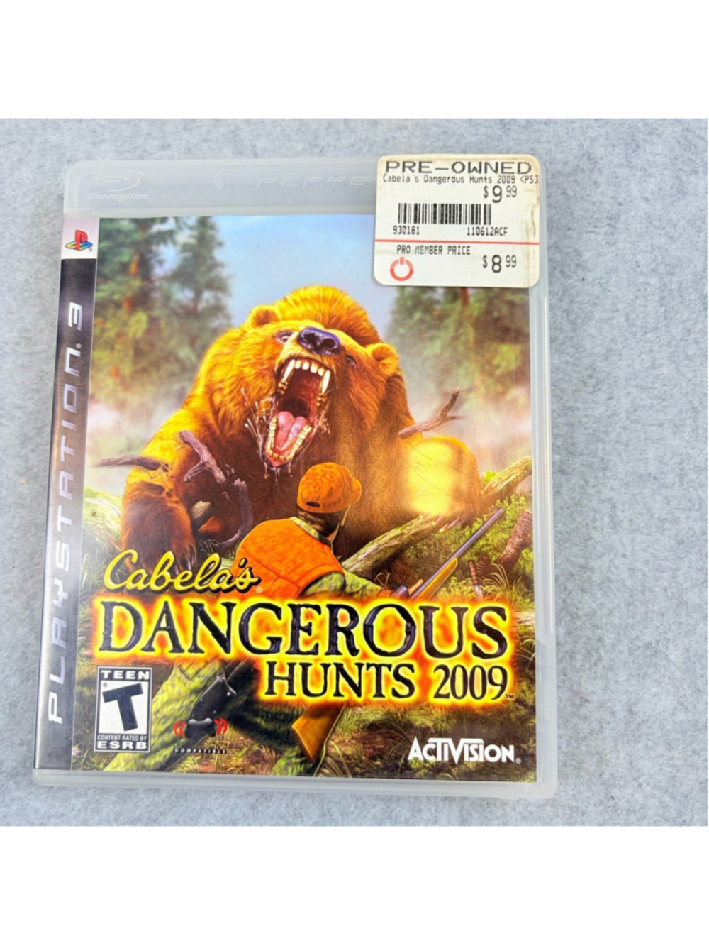 Cabela's Dangerous Hunts 2009 Sony PlayStation 3 Complete with Manual - Tested